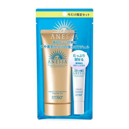 Kem Chống Nắng Gel Chống Trôi, Dưỡng Da Anessa Perfect UV Sunscreen Skincare Gel 90g SPF 50+ PA++++