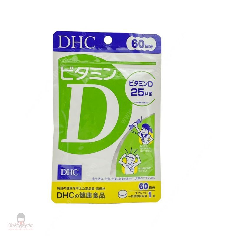 Viên Uống DHC Bổ Sung Vitamin D 60 viên